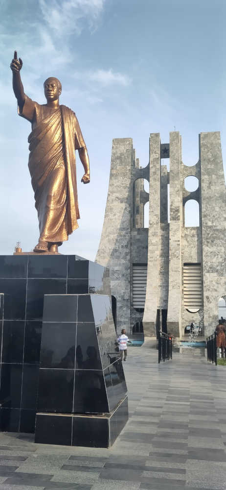 Bild: Kwame Nkruma Gedenkstätte Accra