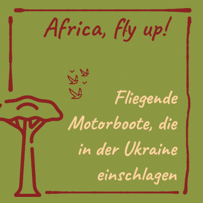 Bild: Fliegende Motorboote, die in der Ukraine einschlagen